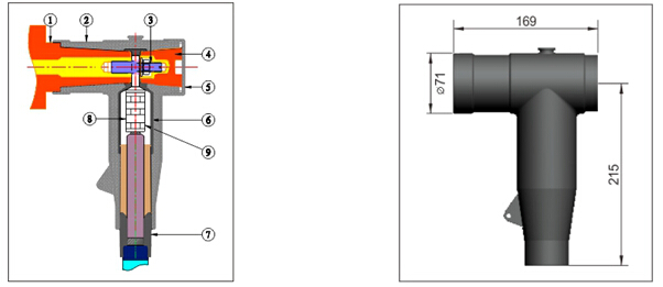 24KV 630A T TYPE SEPARABLE UNSCREENED CONNECTOR