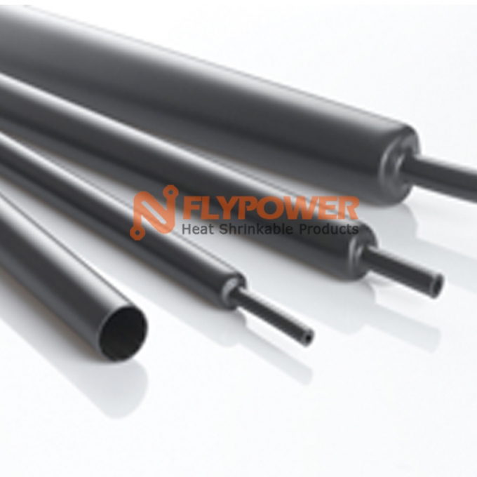 SEMI-RIGID HEAVY WALL POLYOLEFIN HEAT SHRINKABLE TUBING WITH HOT MELTING ADHESIVE BH-RA3