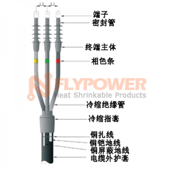 全冷缩电缆终端头 BH-CTK